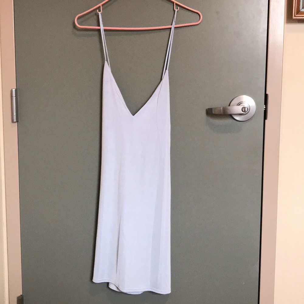 Flowy shift dress! Lowcut and open back! Size 12